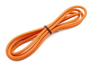 Turnigy alta qualidade 14AWG Silicone Fio 1m (Laranja)