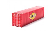 HO Scale 40ft Shipping Container (LINFOX)) rear view