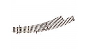 RocoLine HO Medium Radius Lefthand Curved Turnout R5/R6 