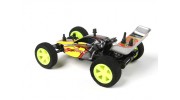 Velocis Viper 1/32 2WD Buggy (RTR) (Yellow) - rear view