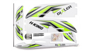 H-King Bixler 1.1 EPO 1400mm Glider (ARF) - contents