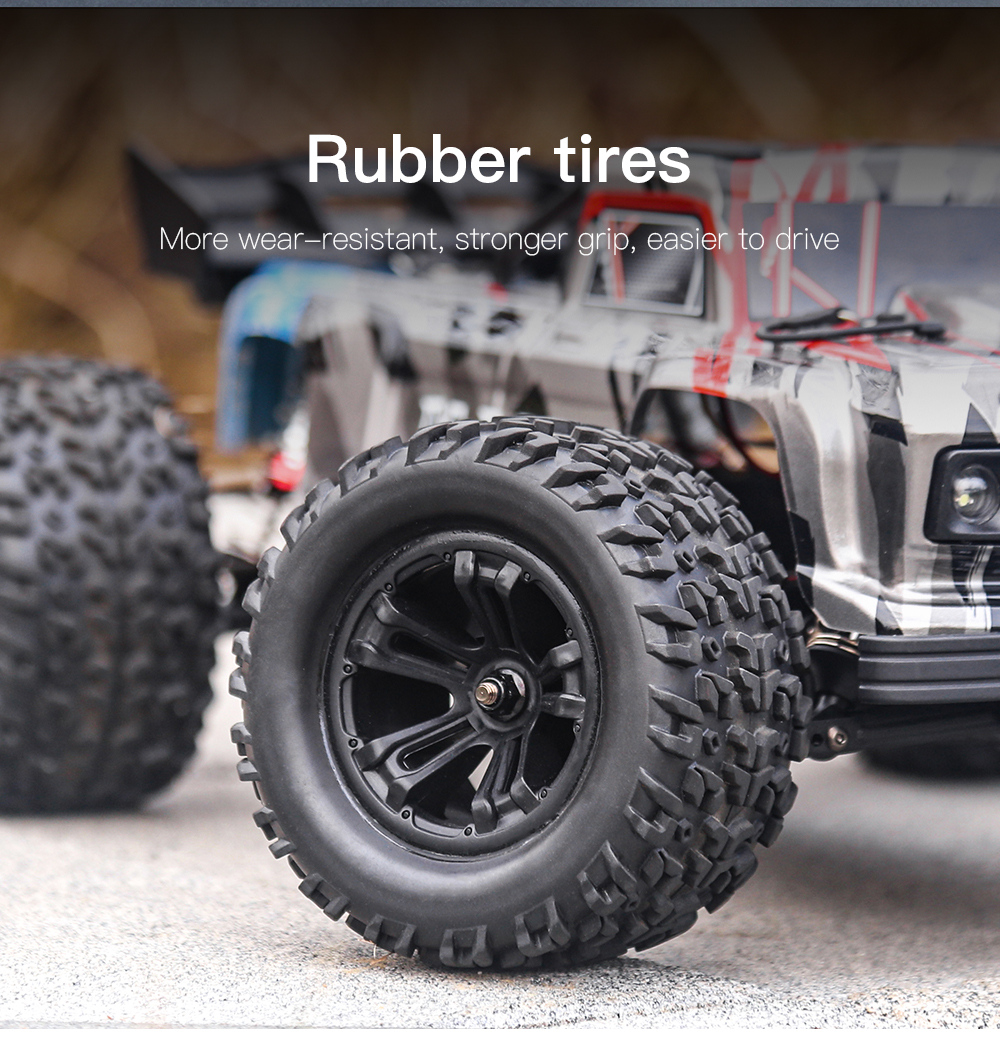 GTFANS M606 1/12 Scale Bigfoot off-road Truck 4WD Brushless RTR , Blue