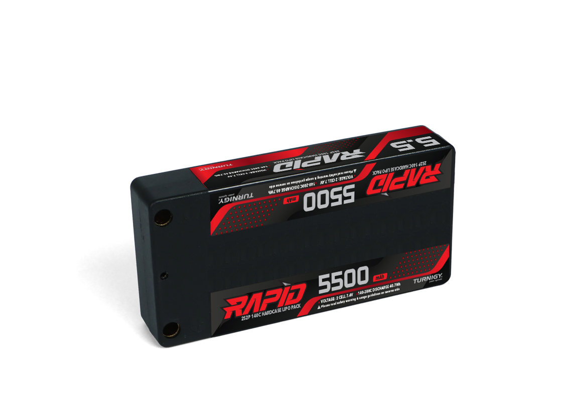 Turnigy Rapid 2S2P 5500mAh 7.4V 140C Lipo Battery