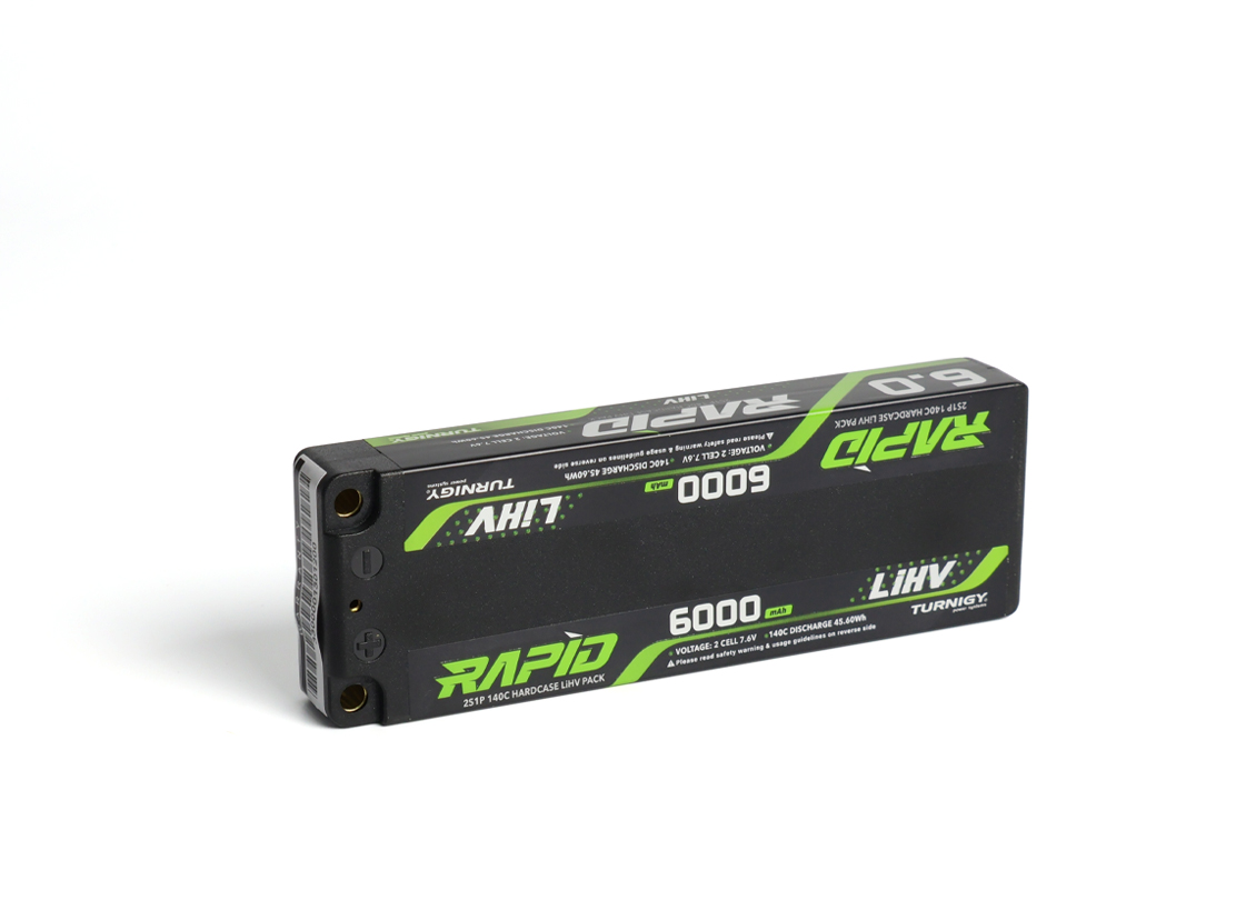 Turnigy Rapid LiHV 8600mAh 2S 7.6V 140C Hardcase LiPo Battery with