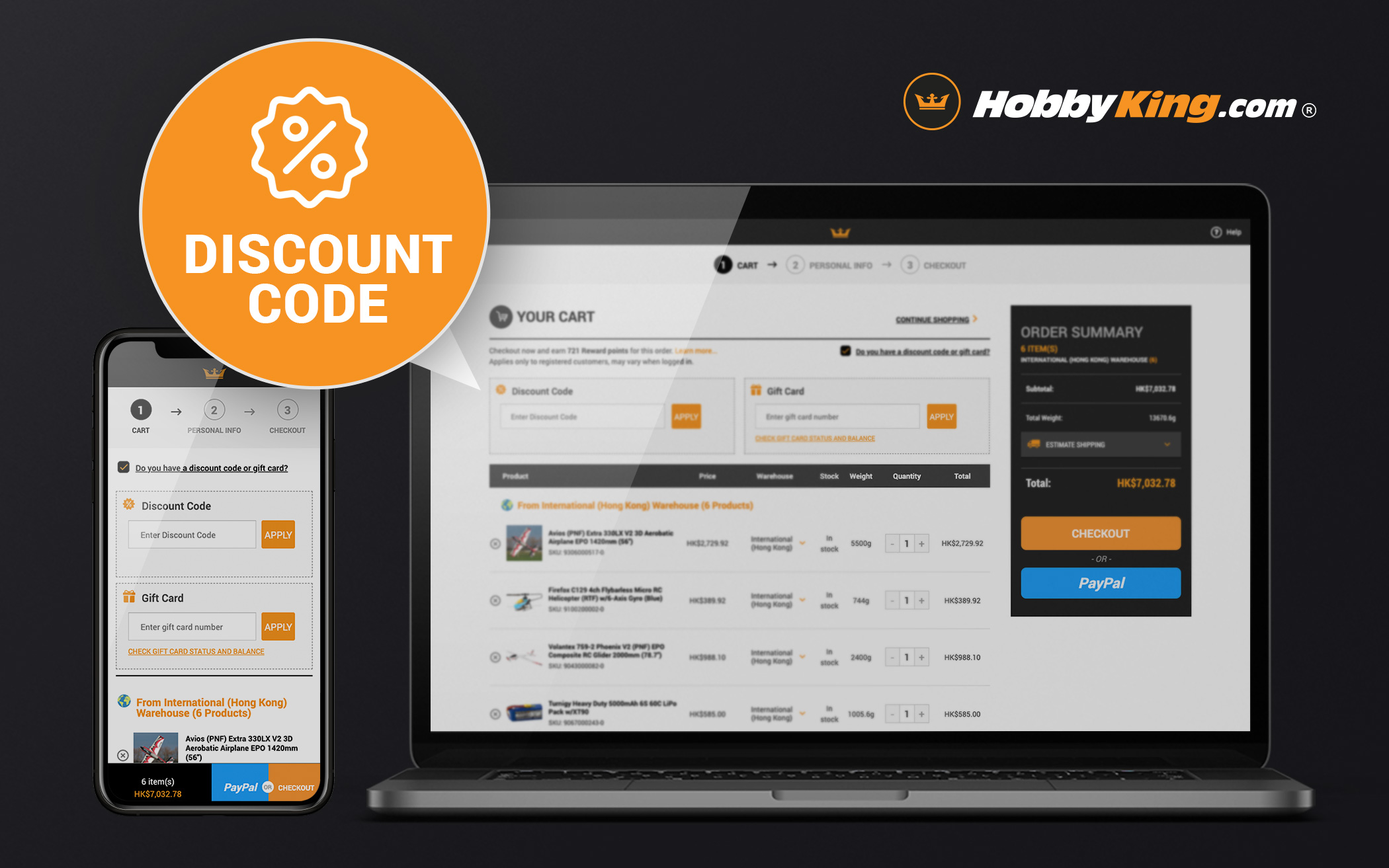 How Can I Use Discount Codes? – HobbyKing Help Center