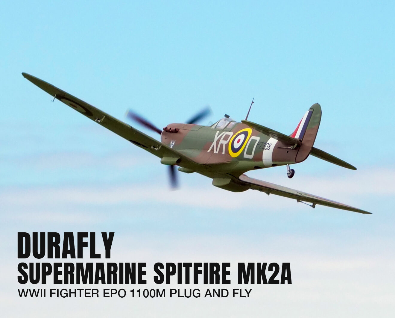 The Durafly Spitfire Mk2a is a Joy to Fly!