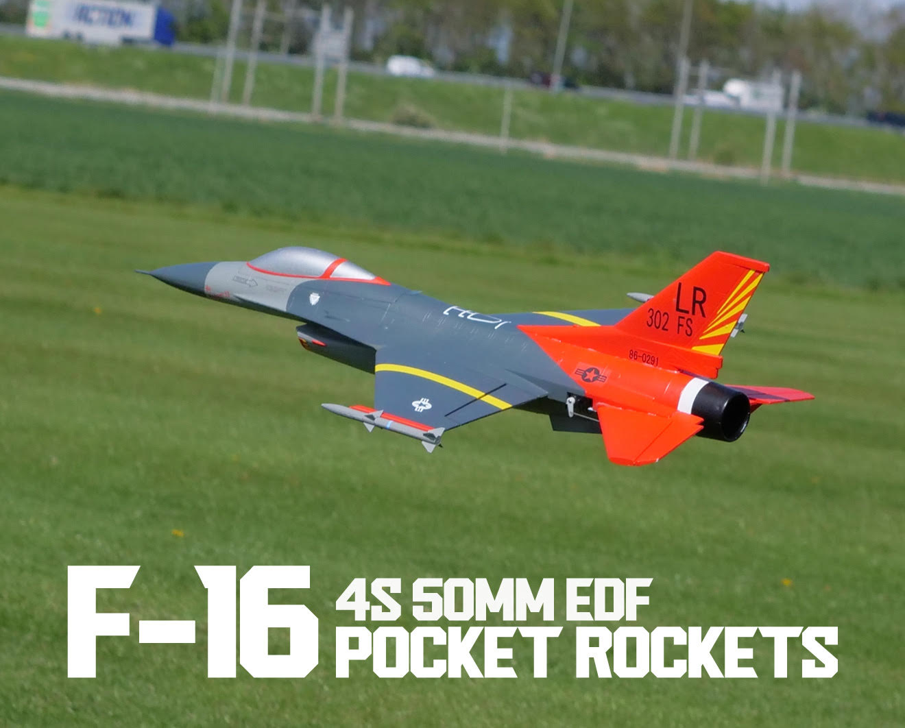 The F-16 is quick, simple to build, with it loads of power!