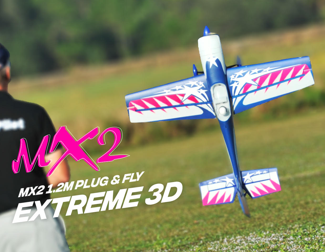 Enjoy 3D aerobatics with the H-King MX2 Extreme 30E