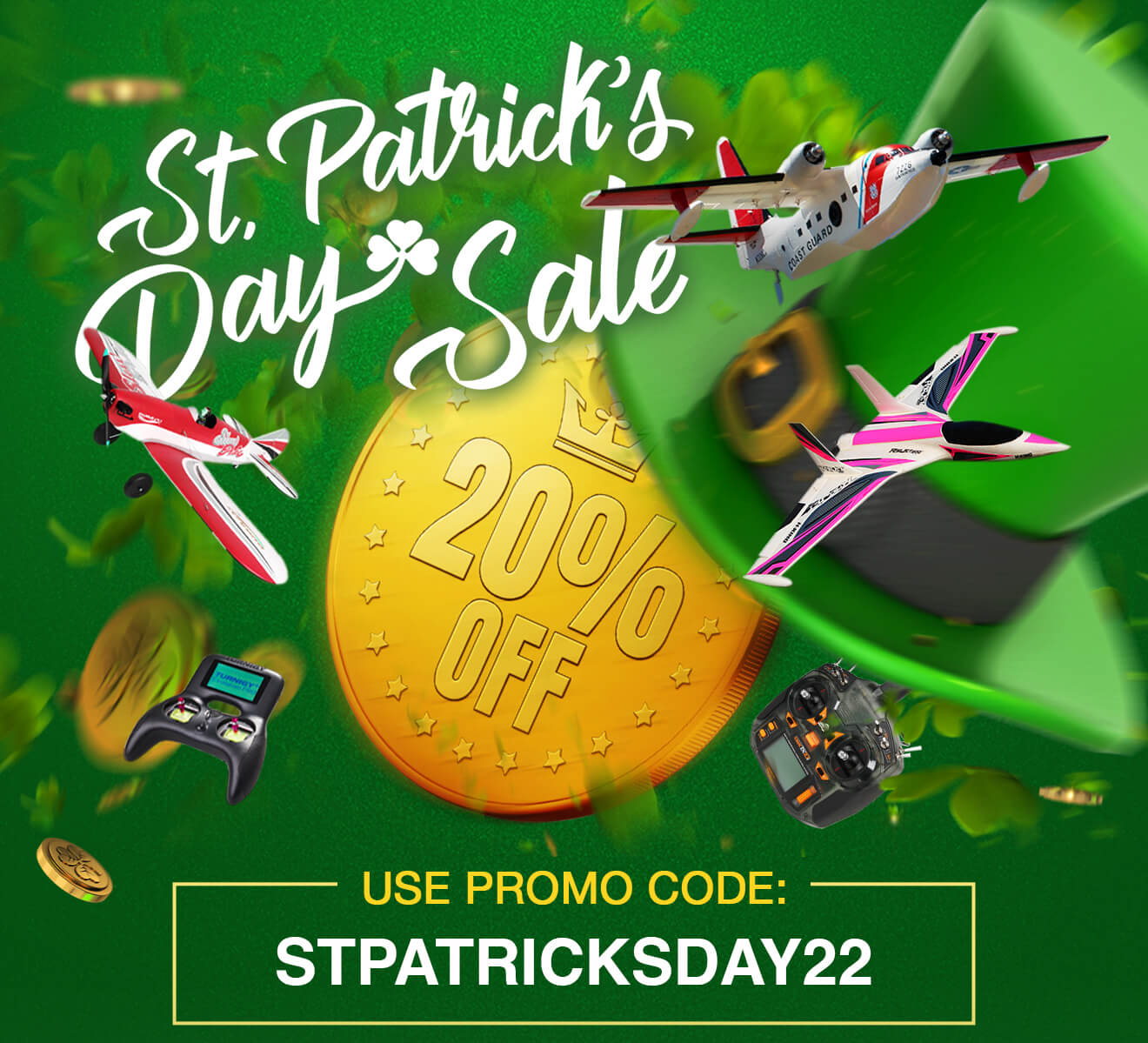 St. Patrick’s Day Deals Start NOW!