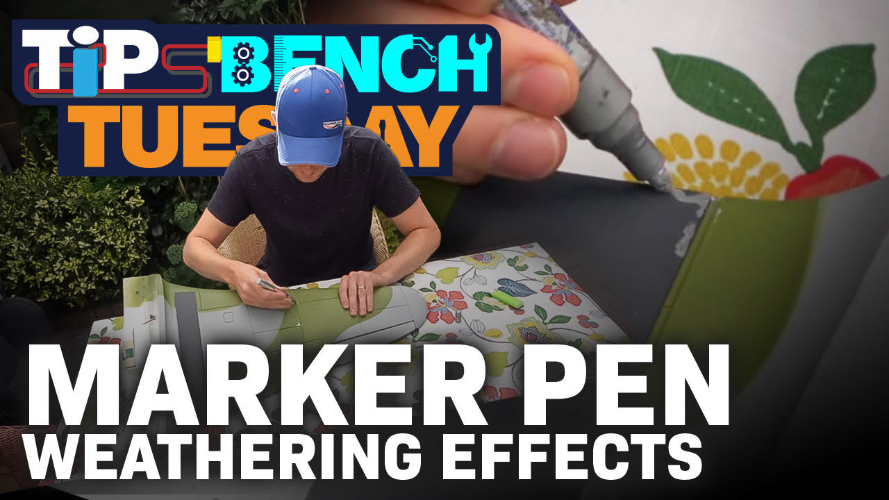Tips Bench Tuesday - Marker Pen Weathering Effects