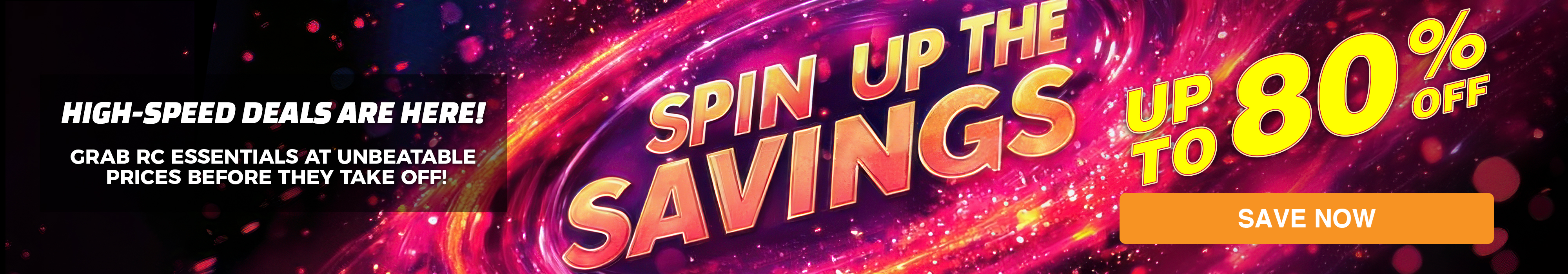 Spin Up The Savings Sale 2025