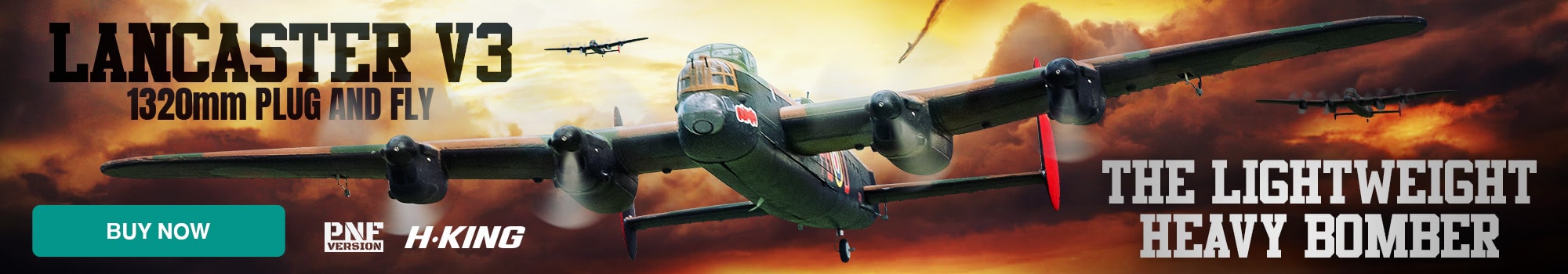 Lancaster V3 The Lightweight Heavy Bomber - Buy Now!