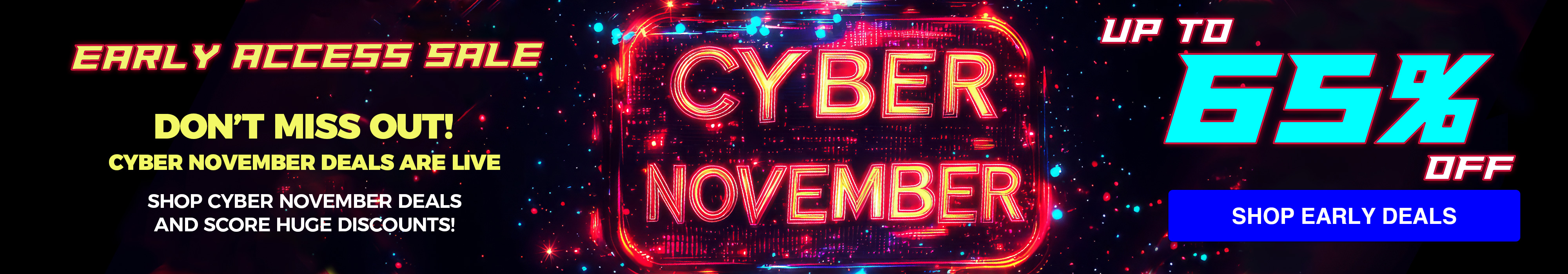 Cyber November Sale 2024