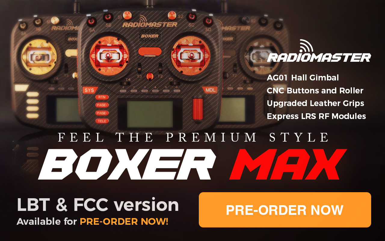 Radiomaster Boxer Max Pre-Order