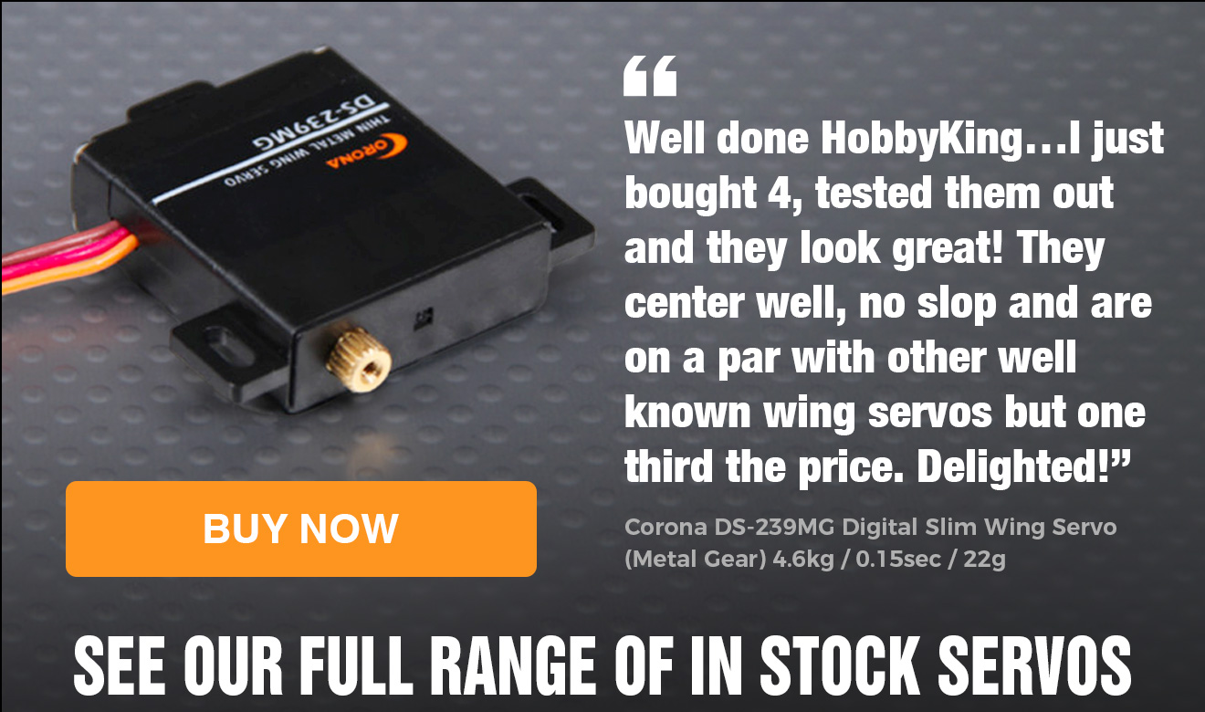 Super Star Servos! Our most loved servos now back stock in our
