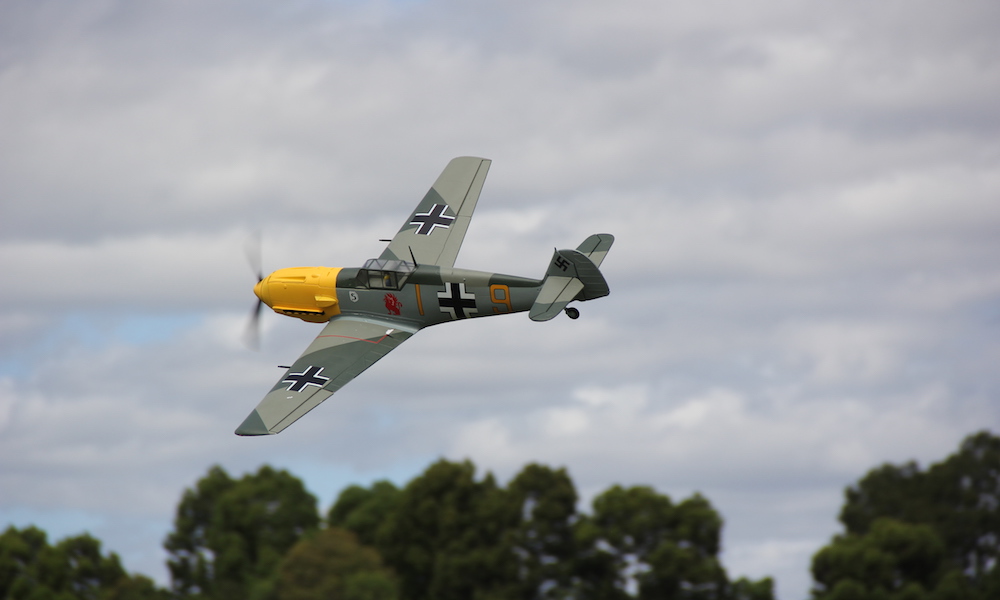 Soar Through History with Durafly Bf.109 1100mm