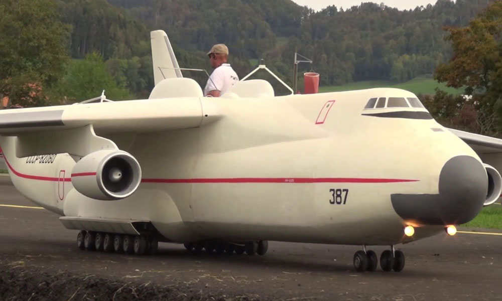 Amazing RC ANTONOV AN-225 and Buran Spaceplane