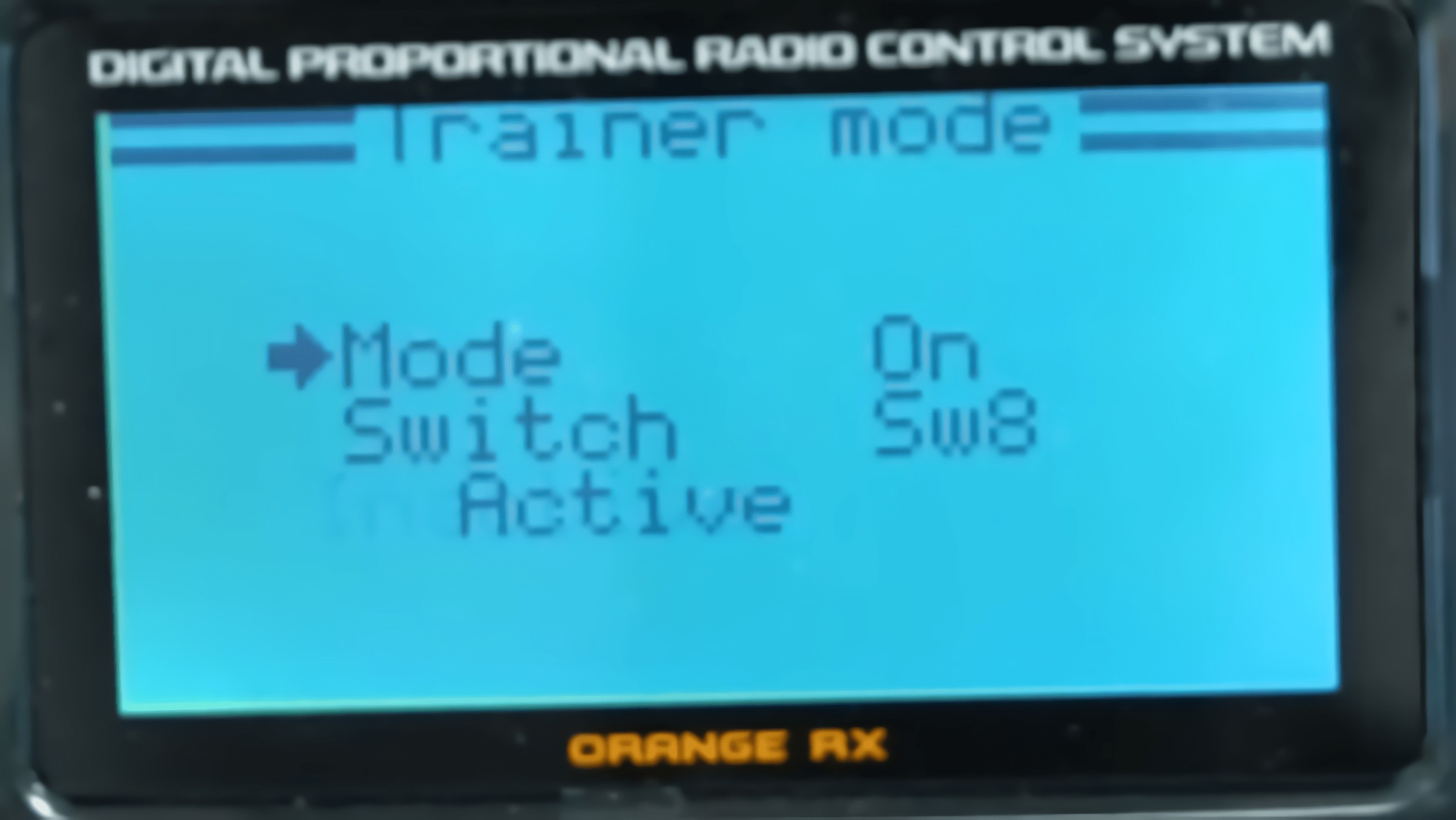 Confirm that the switch is active by pulling & releasing the switch and checking that the radio states Active or Inactive correctly